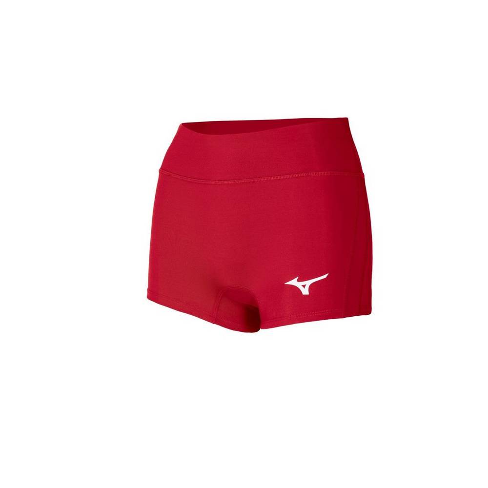 Mizuno Apex 2.5" Inseam Női Rövidnadrág Piros SCI951720